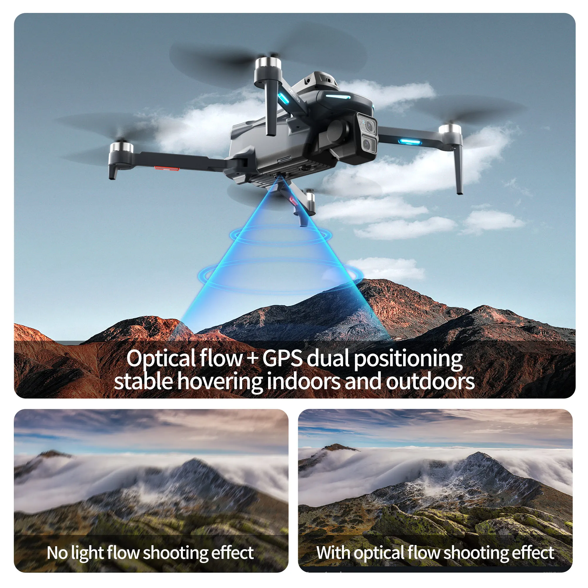 Drone Profesional XT606 Origin - Drone Camera Night Vision ulasan dan harga