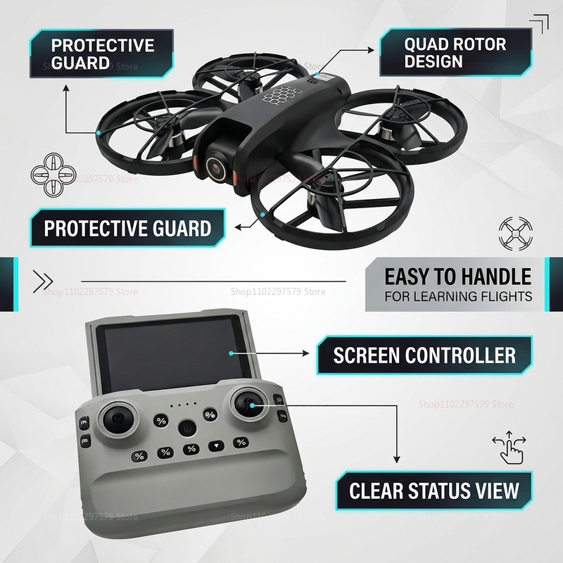 Drone Mini M5 Baru 2026 Kamera - Drone Camera Hd ulasan dan harga