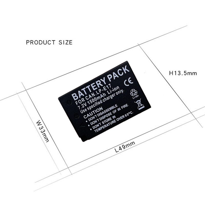 Batmax LP-E17 LPE17 LP E17 Bat - Canon Camera Eos R50 ulasan dan harga