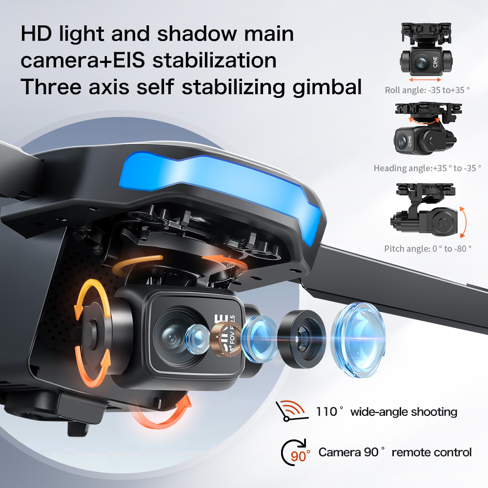 Drone Baru S-X1 MAX GPS 8K Pro - Drone Camera Wide Angle ulasan dan harga